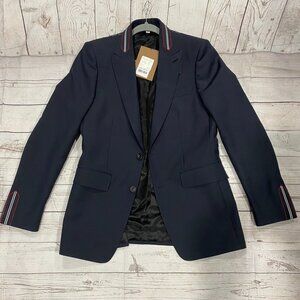 Burberry Stripe Detail English Tailored Blazer